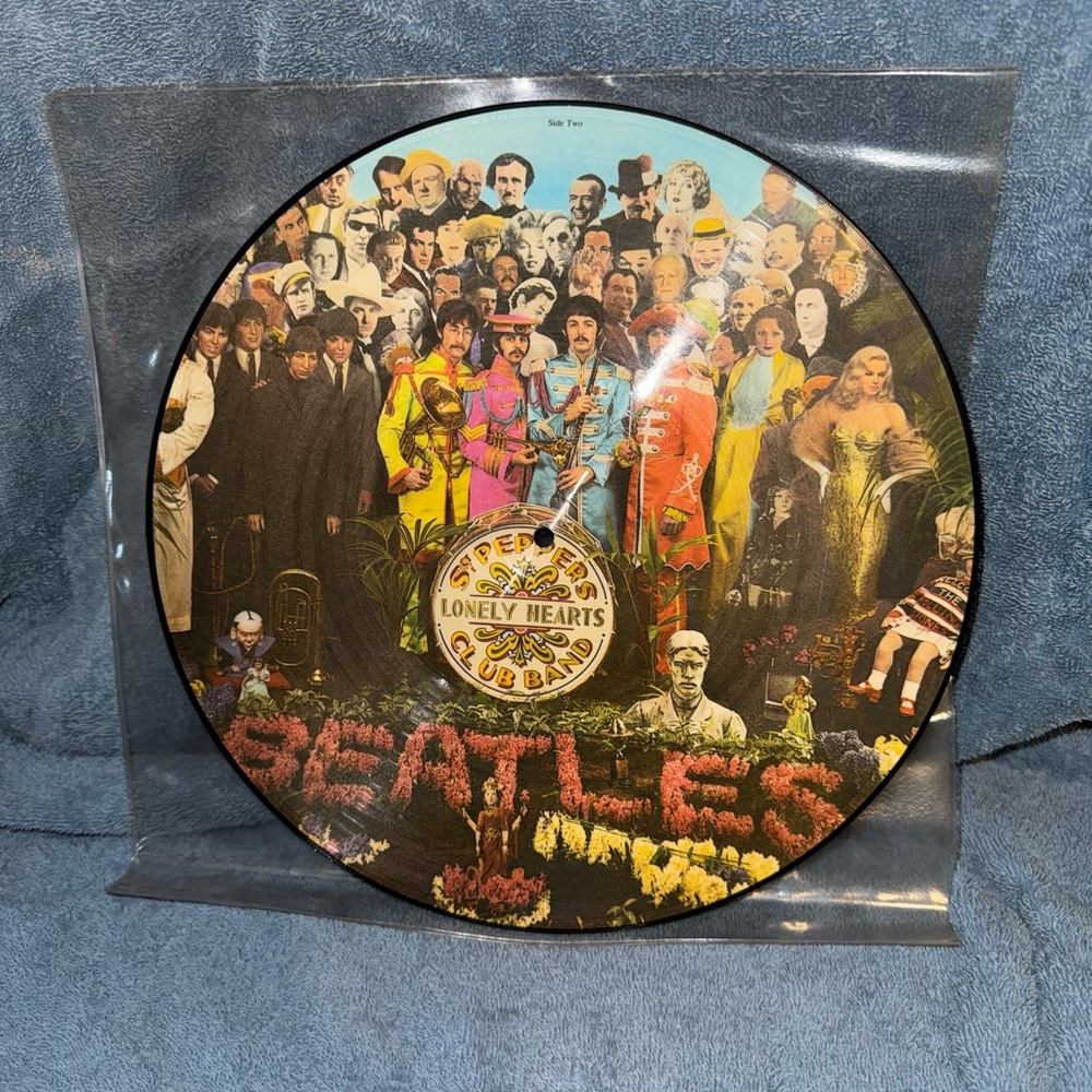 The Beatles Sgt Peppers Lonely Hearts Club Band Picture Disc Lp West Germany